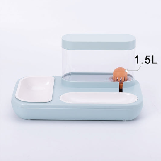 4-Style Automatic Pet Bowl – 1.5L Drinking Fountain for Cats & Dogs