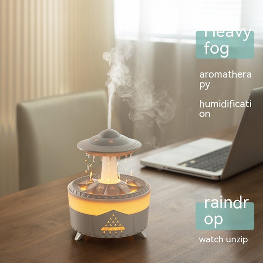 New UFO Raindrop USB Humidifier – Aromatherapy Essential Oil Diffuser