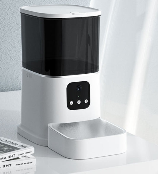 Smart Automatic Pet Feeder – Large Capacity, Voice & App Control with WiFi