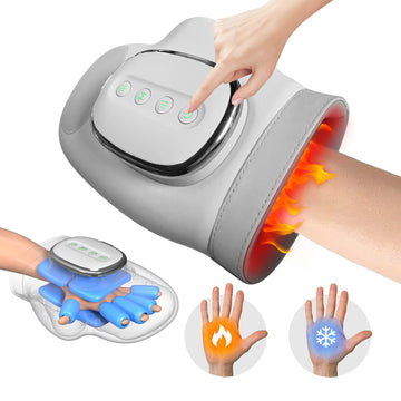 Intelligent Hand Massager – 3D Kneading, Heating & Cold Compress