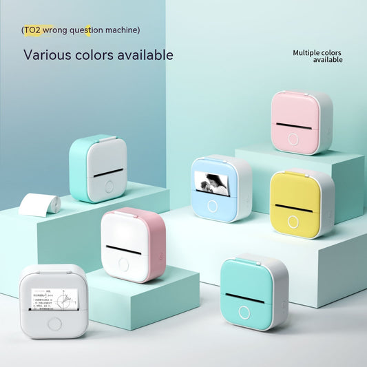 Portable Mini Thermal Label Printer – Bluetooth Photo & Price Tag Printer