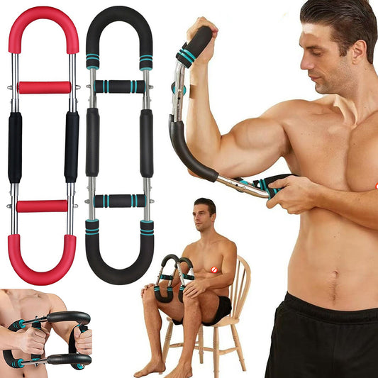 Multi-Functional U-Shaped Arm & Chest Trainer – Adjustable Forearm Exerciser