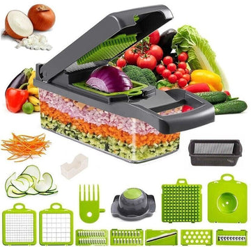 15-in-1 Multi Vegetable Slicer & Grater Set with Separator